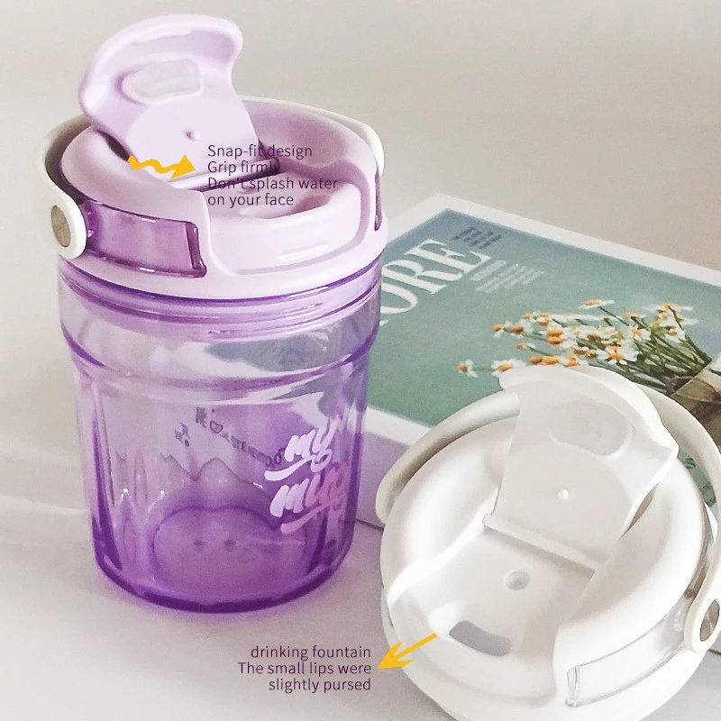 Purple Plastic Coffee Cup factory